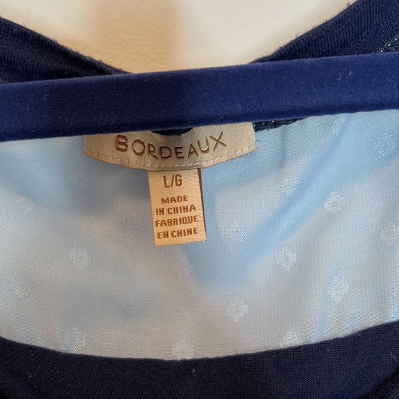 ANTHROPOLOGIE | Bordeaux Cavay Swiss Dot Top - Picture 5 of 8